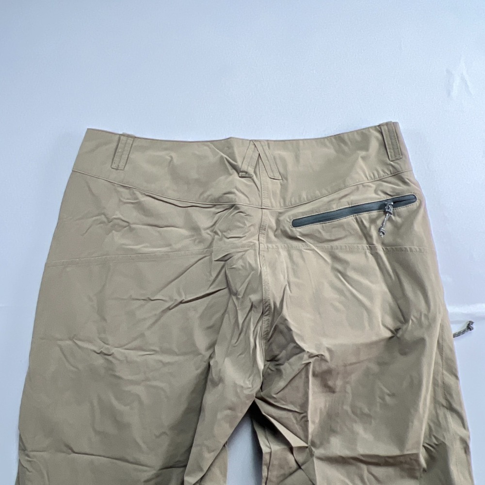 Mammut Swiss Tech Hiking Pants Mens 10 Beige Stretch Low Rise Zip Fly Straight View 4